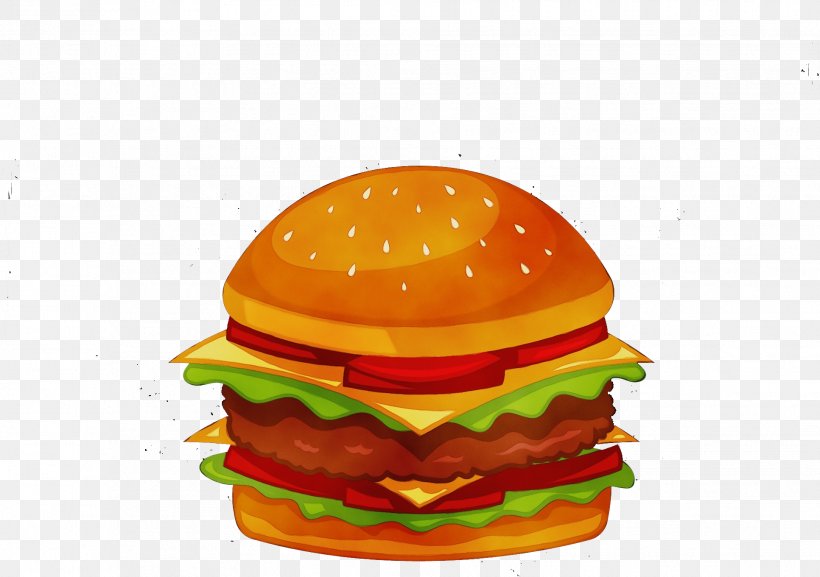 Junk Food Cartoon, PNG, 1933x1361px, Watercolor, American Cheese, American Food, Baconator, Baked Goods Download Free
