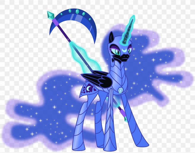 Princess Luna Pony Princess Celestia Rarity DeviantArt, PNG, 5270x4127px, Princess Luna, Art, Azure, Blue, Butterfly Download Free