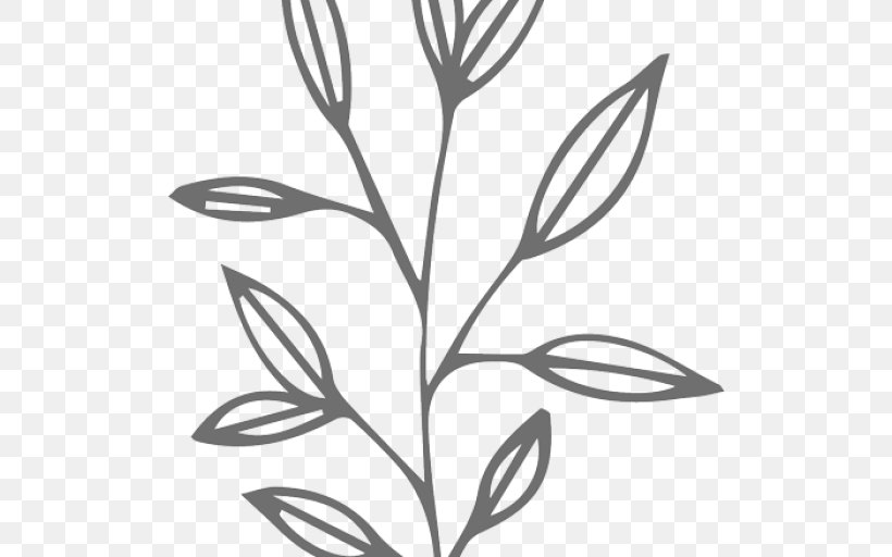 Leaf Plant Stem Wreath Clip Art, PNG, 512x512px, Leaf, Black And White, Branch, Bride, Drawing Download Free