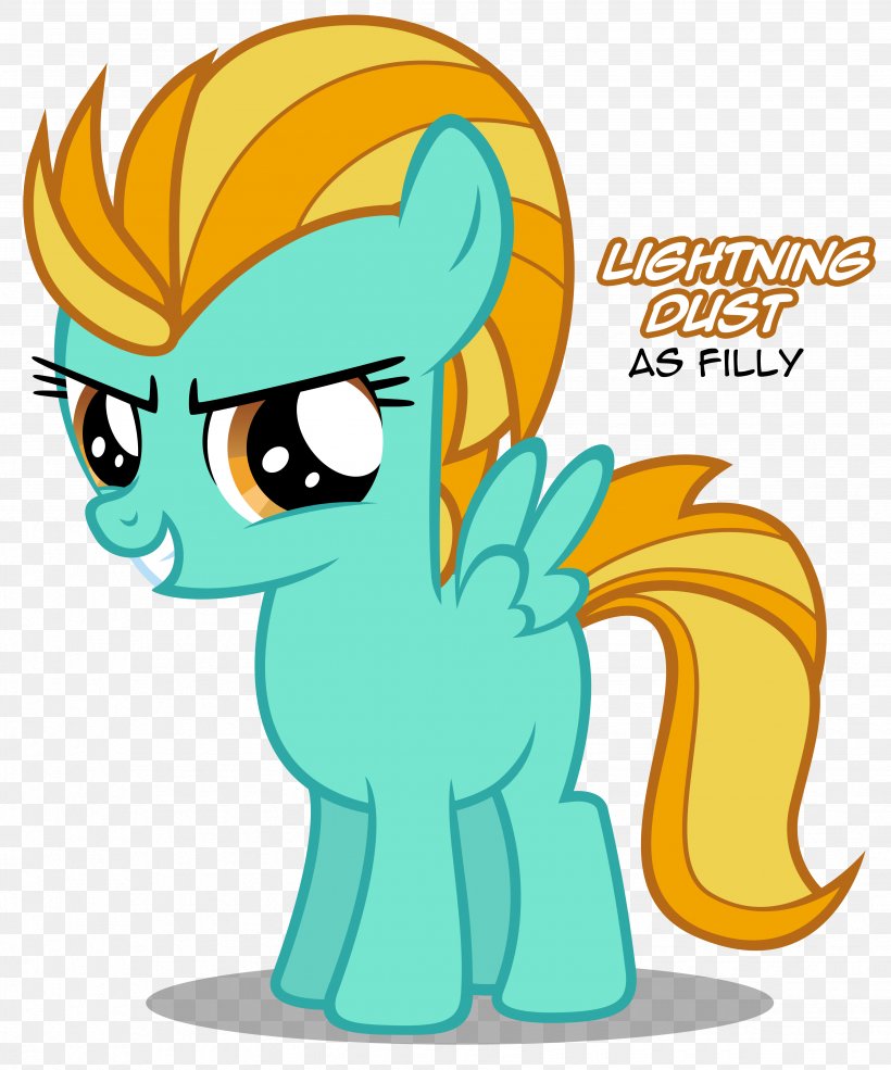 Pony Rainbow Dash Horse Filly Lightning Dust, PNG, 3505x4214px, Pony, Animal Figure, Area, Cartoon, Female Download Free