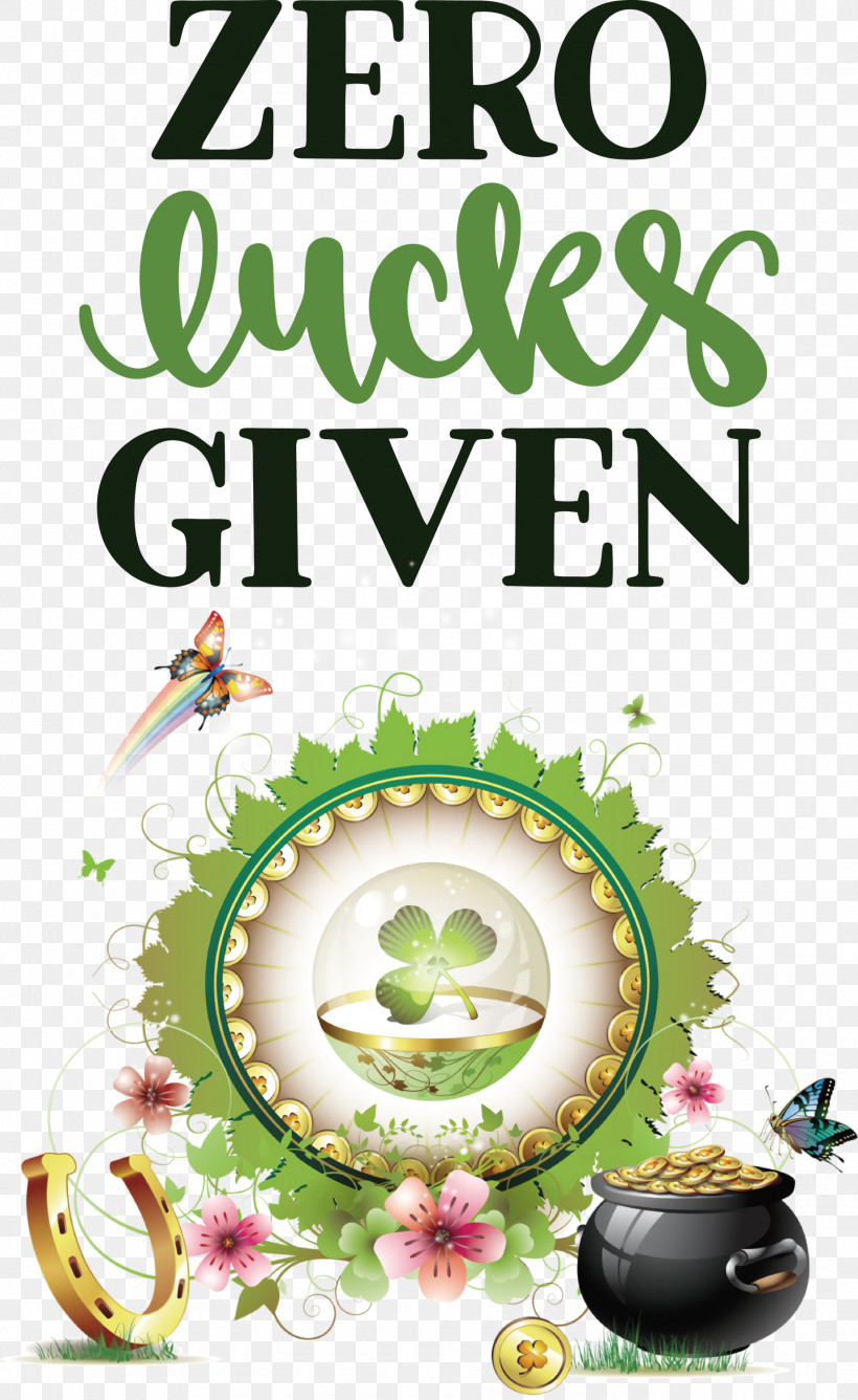 Zero Lucks Given Lucky Saint Patrick, PNG, 1840x3000px,  Download Free