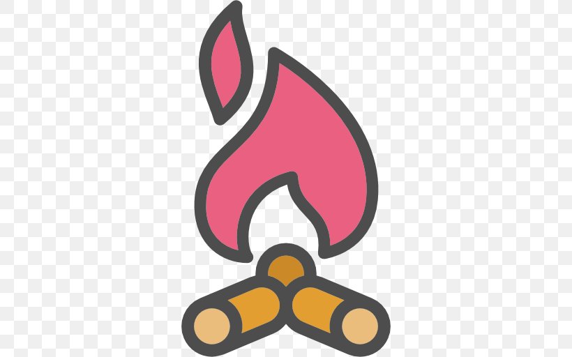 Bonfire Clip Art, PNG, 512x512px, Bonfire, Campfire, Camping, Logo, Pink Download Free