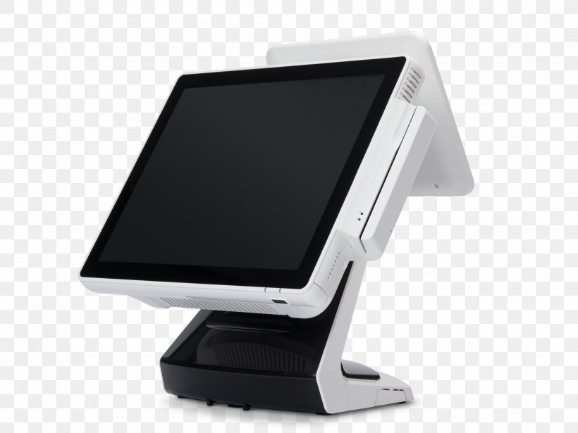 Cash Register Computer Monitors Touchscreen Point Of Sale Card Reader, PNG, 3351x2514px, Cash Register, Barcode, Barcode Scanners, Card Reader, Computer Download Free