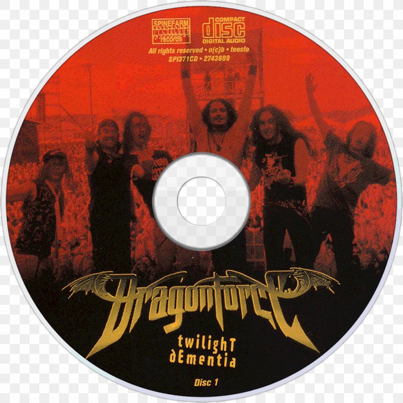 DragonForce Twilight Dementia Inhuman Rampage Album Cover, PNG, 1000x1000px, Watercolor, Cartoon, Flower, Frame, Heart Download Free