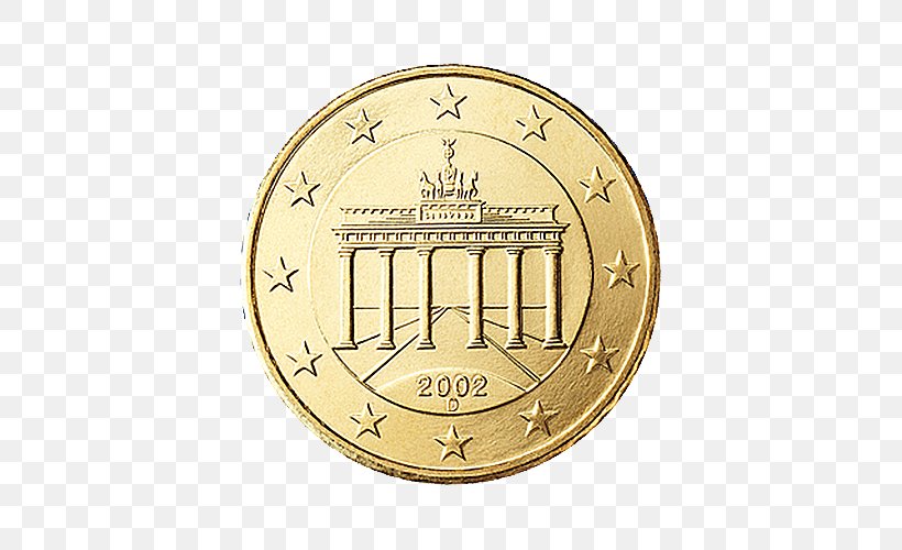 Germany 50 Cent Euro Coin German Euro Coins, PNG, 500x500px, 1 Cent Euro Coin, 20 Cent Euro Coin, 50 Cent Euro Coin, Germany, Cent Download Free