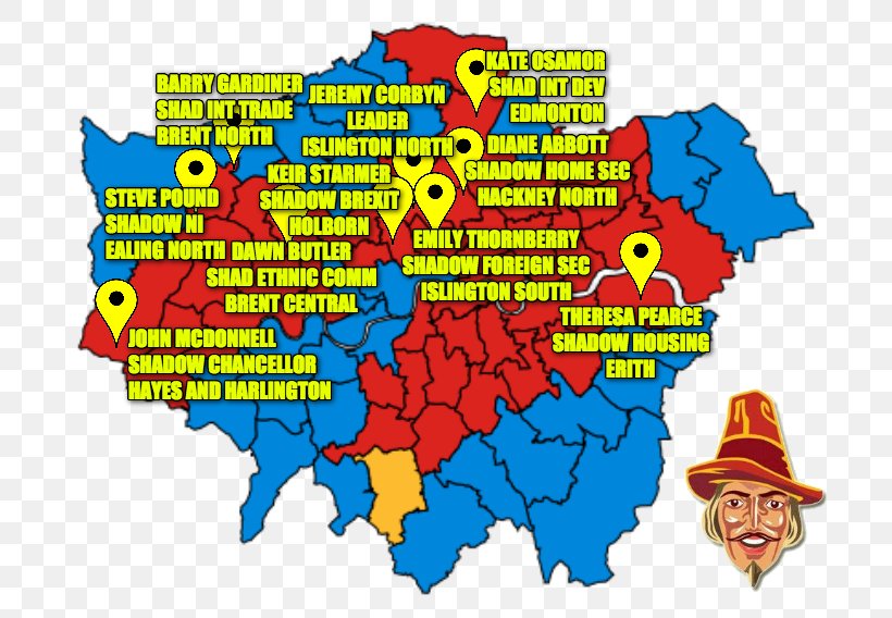 London Boroughs Electoral District Election Map Greater London Authority, PNG, 720x568px, London Boroughs, Area, City Of London, Election, Electoral District Download Free