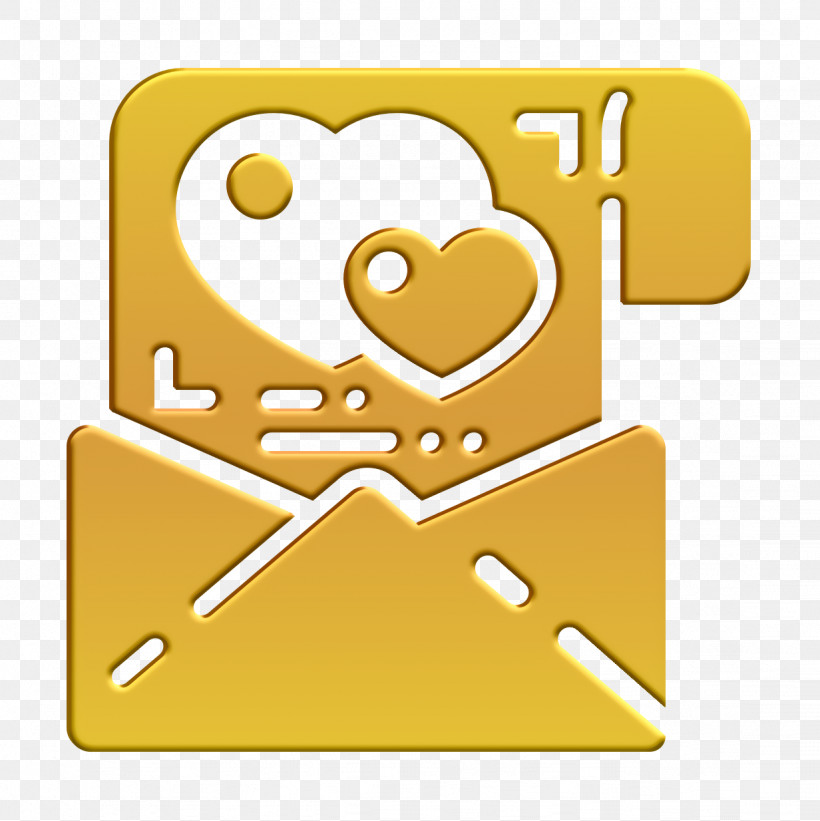 Love Icon Love And Romance Icon Love Letter Icon, PNG, 1232x1234px, Love Icon, Love And Romance Icon, Love Letter Icon, Symbol, Yellow Download Free