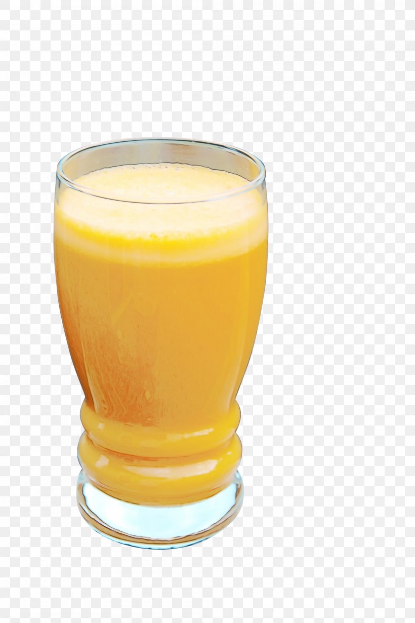 Orange Juice Juice Drink Orange Drink Yellow, PNG, 2000x3000px, Watercolor, Advocaat, Drink, Fuzzy Navel, Harvey Wallbanger Download Free