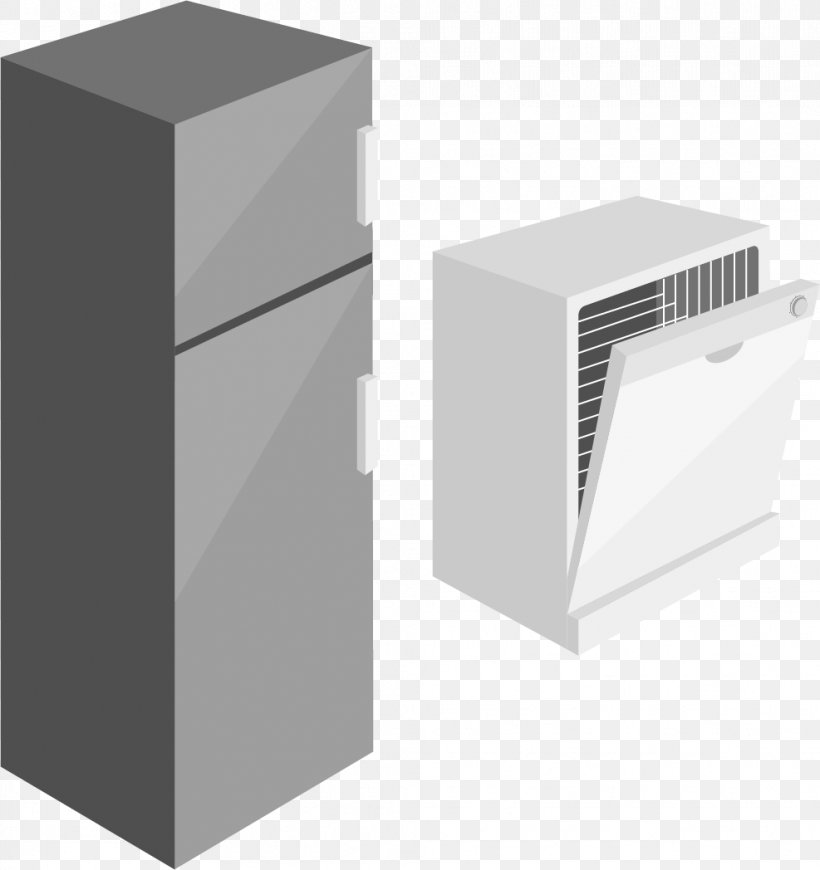 Refrigerator Air Conditioner Air Conditioning, PNG, 987x1048px, Refrigerator, Air Conditioner, Air Conditioning, Designer, Gratis Download Free