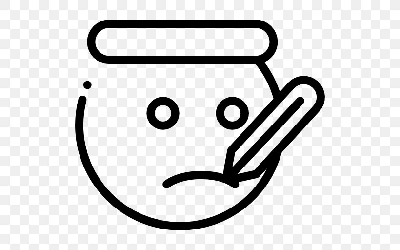 Sick Emoji, PNG, 512x512px, Infection, Black And White, Exanthem, Feeling Tired, Fever Download Free