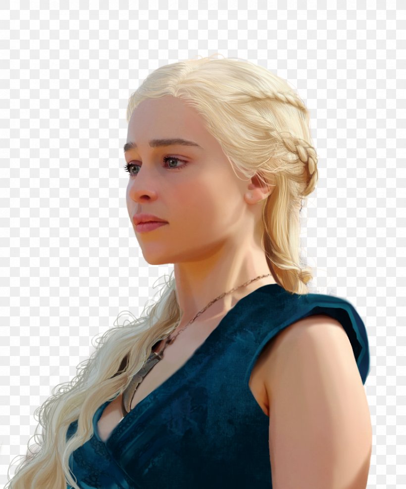 Daenerys Targaryen Game Of Thrones House Targaryen Drawing DeviantArt, PNG, 870x1050px, Daenerys Targaryen, Art, Bangs, Blond, Brown Hair Download Free