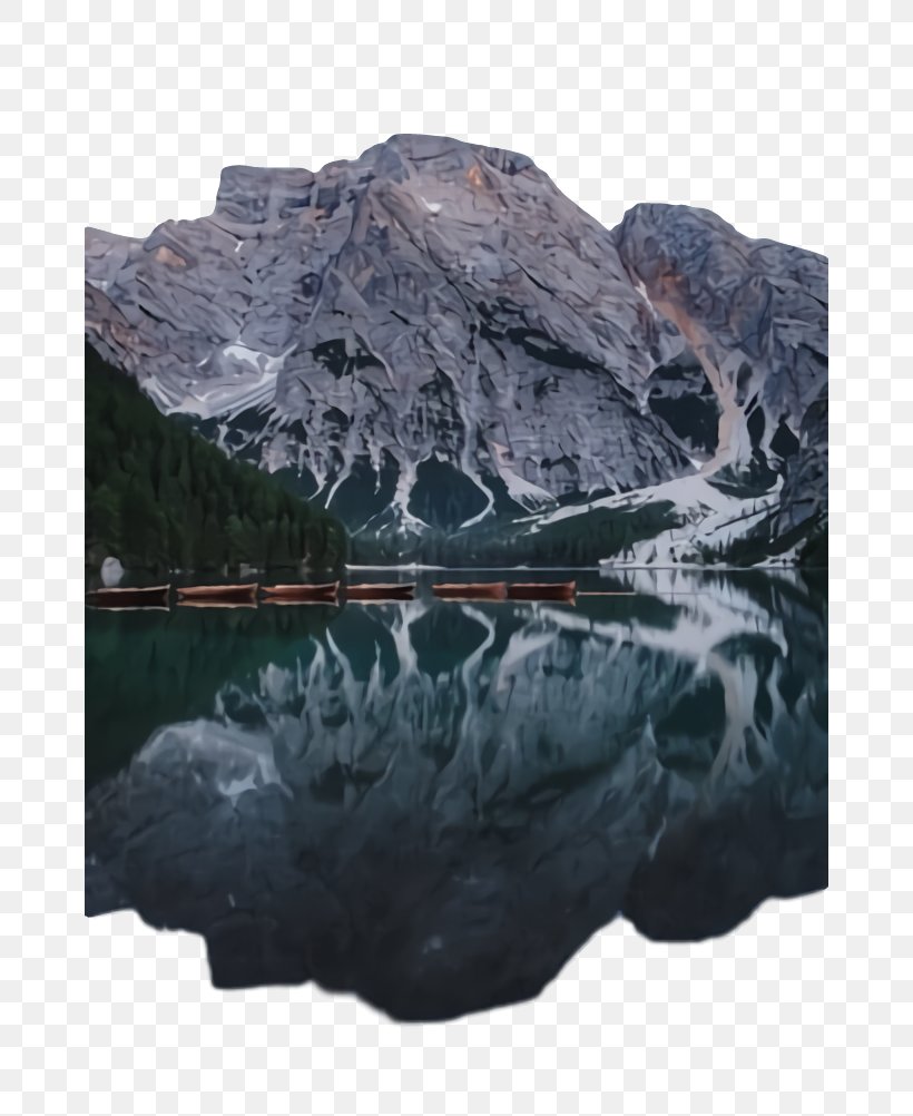Rock Water Leaf Mountain Reflection, PNG, 668x1002px, Rock, Geology, Glacial Landform, Igneous Rock, Leaf Download Free