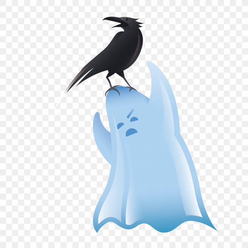 Halloween Clip Art, PNG, 2107x2107px, Halloween, Animation, Beak, Bird, Cartoon Download Free