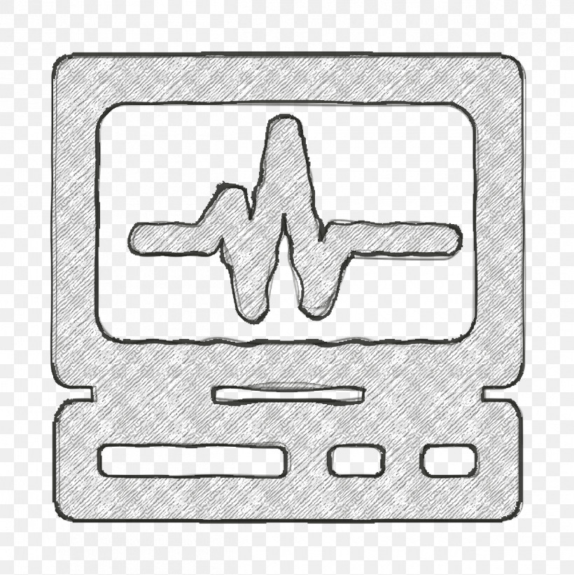 Heart Rate Monitor Icon Monitor Icon Medical Icons Icon, PNG, 1250x1252px, Heart Rate Monitor Icon, Black, Hm, Line Art, Medical Icon Download Free