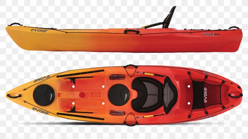 Kayak Fishing Paddle Sports Paddling, PNG, 3640x2050px, Kayak, Boat, Fishing, Kayak Fishing, Orange Download Free