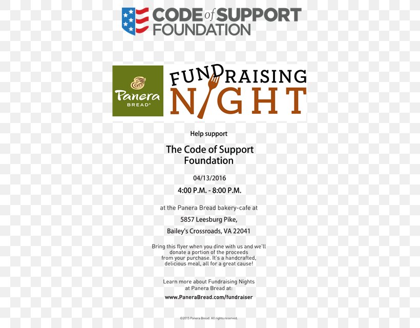 Panera Bread Fundraising Business Food Arlington, PNG, 427x640px, Panera Bread, Area, Arlington, Brand, Business Download Free