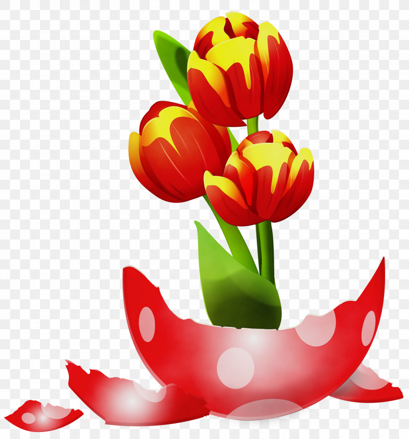 Petal Flower Tulip Plant Cut Flowers, PNG, 2795x3000px, Watercolor, Cut Flowers, Flower, Lily Family, Paint Download Free