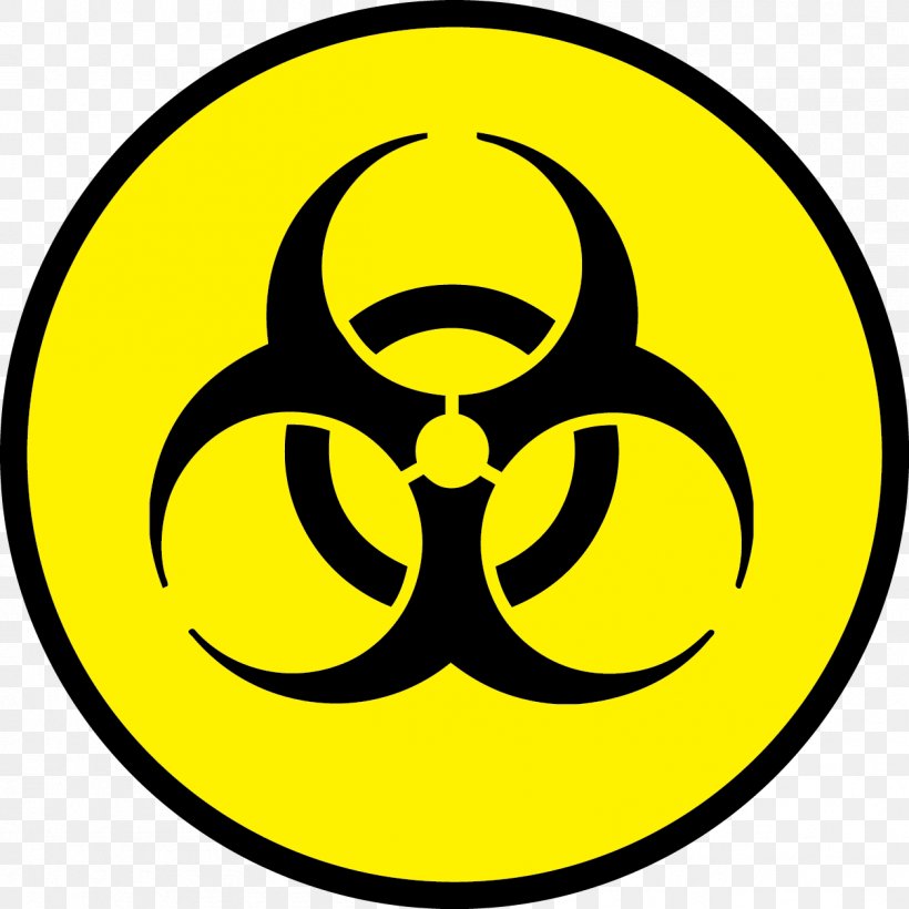 Biological Hazard Hazard Symbol Sign, PNG, 1254x1254px, Biological Hazard, Area, Bacteria, Biology, Contamination Download Free