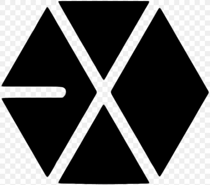 EXO K-pop XOXO Logo Mama, PNG, 1000x884px, Exo, Area, Art, Black, Black And White Download Free
