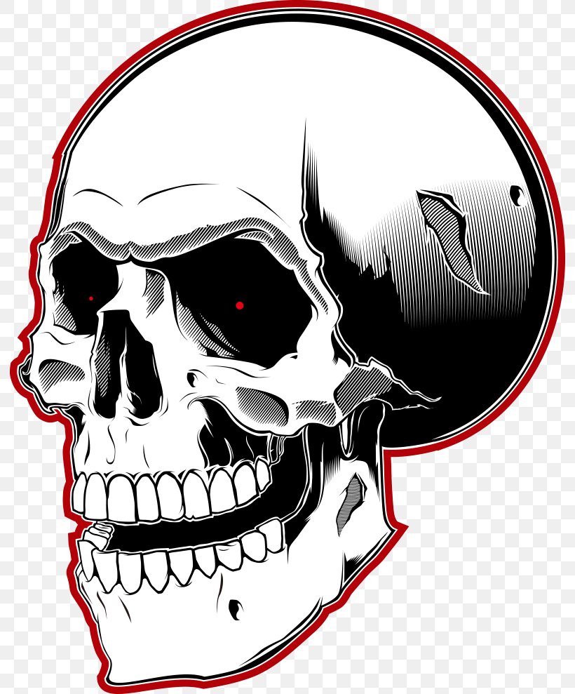 Skull Clip Art, PNG, 792x989px, Skull, Automotive Design, Bone, Drawing, Fictional Character Download Free