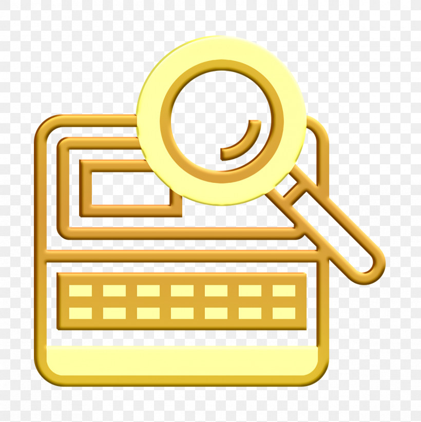 Business Analytics Icon Search Icon, PNG, 1192x1196px, Business Analytics Icon, Search Icon, Yellow Download Free