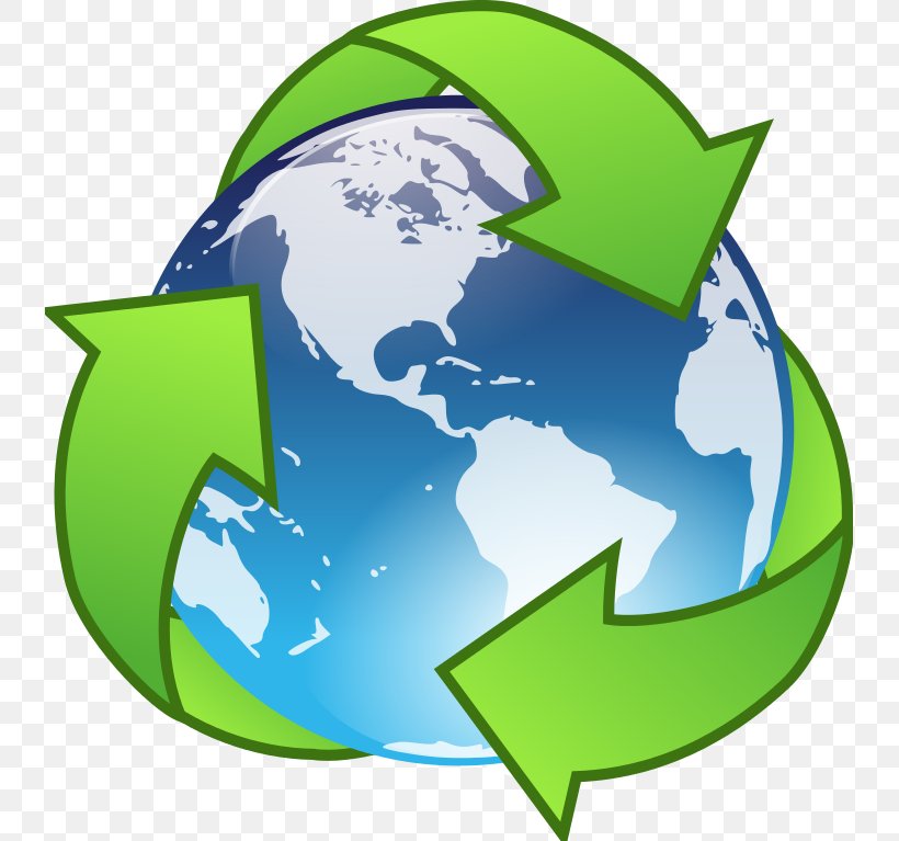 Earth Recycling Symbol Clip Art Png 737x767px Earth Free
