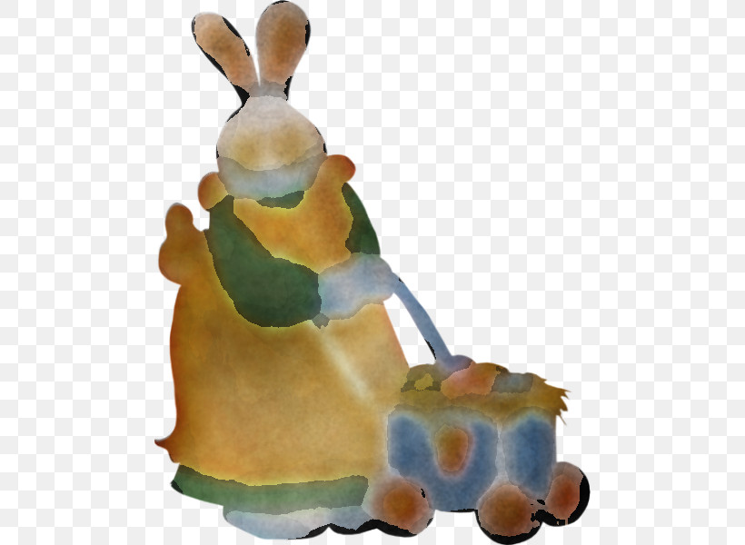 Easter Bunny, PNG, 480x600px, Figurine, Animal Figure, Easter Bunny, Fawn, Toy Download Free