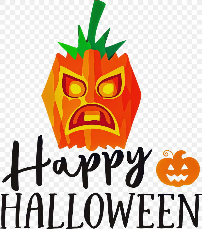 Happy Halloween, PNG, 2639x3000px, Happy Halloween, Character, Character Created By, Fruit, Logo Download Free