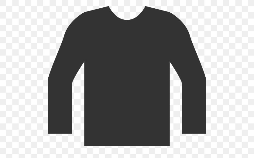 Long-sleeved T-shirt Shoulder, PNG, 512x512px, Tshirt, Black, Black M, Brand, Clothing Download Free