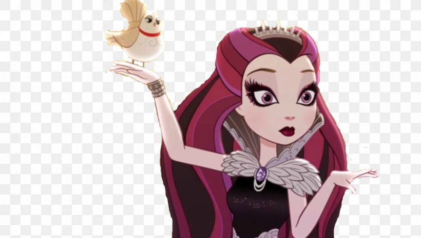 Raven Apple Ever After High Friday Video, PNG, 863x490px, Watercolor, Cartoon, Flower, Frame, Heart Download Free