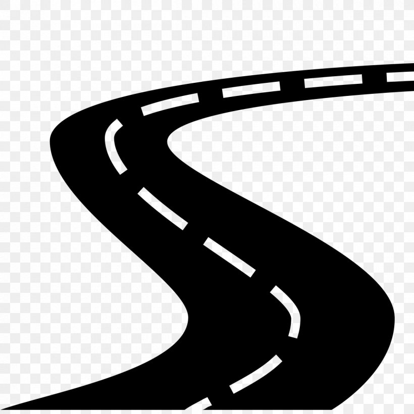 Road Map Clip Art PNG 1200x1200px Road Map Black Black And White 