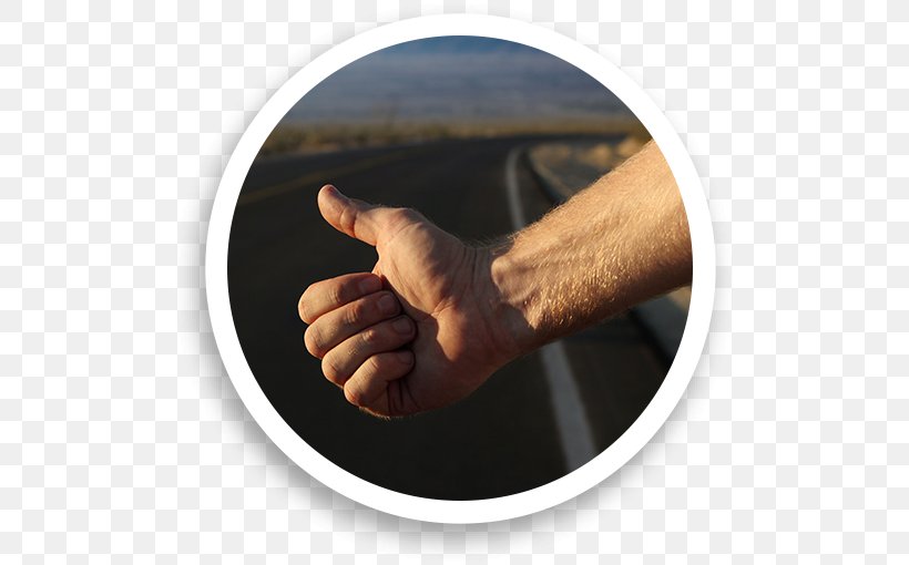 Thumb Hitchhiking Travel Stock Photography, PNG, 510x510px, Thumb, Finger, Getty Images, Hand, Hitchhiking Download Free