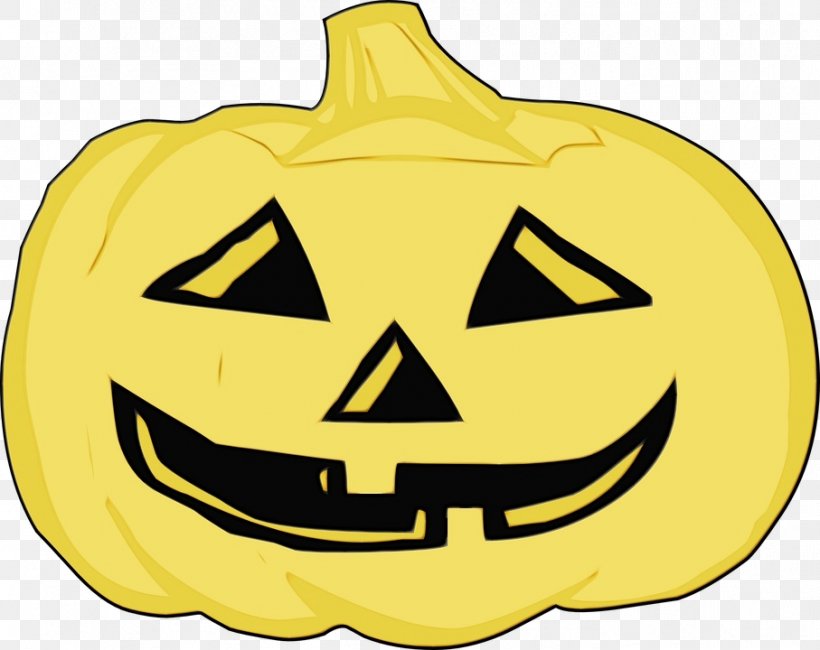 Cartoon Halloween Pumpkin, PNG, 907x720px, Watercolor, Calabaza, Cucurbita Maxima, Emoticon, Facial Expression Download Free