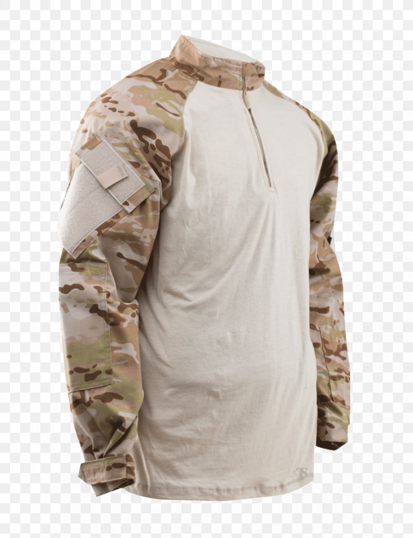 T-shirt MultiCam TRU-SPEC Army Combat Shirt Pants, PNG, 828x1080px, Tshirt, Army Combat Shirt, Beige, Camouflage, Clothing Download Free
