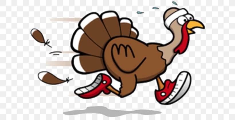 Turkey Trot Thanksgiving Running Walking Clip Art, PNG, 618x420px, 5k Run, Turkey Trot, Artwork, Beak, Chicken Download Free