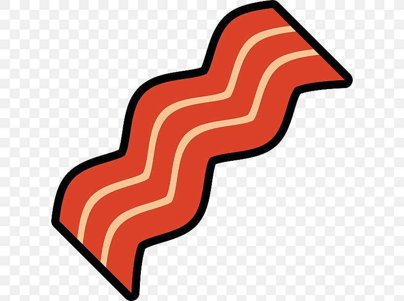 Bacon Clip Art Vector Graphics Openclipart Montreal-style Smoked Meat, PNG, 612x612px, Bacon, Area, Artwork, Bacon Roll, Montrealstyle Smoked Meat Download Free