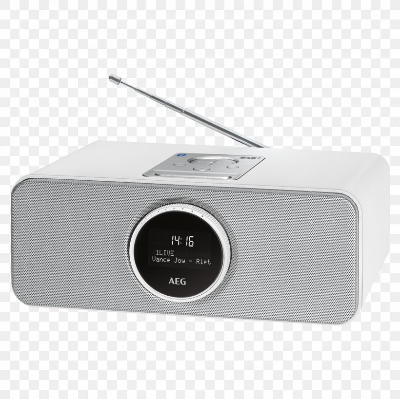 Digital Radio Digital Audio Broadcasting Stereophonic Sound FM Broadcasting, PNG, 1600x1600px, Radio, Aeg, Black, Cd Player, Communication Device Download Free