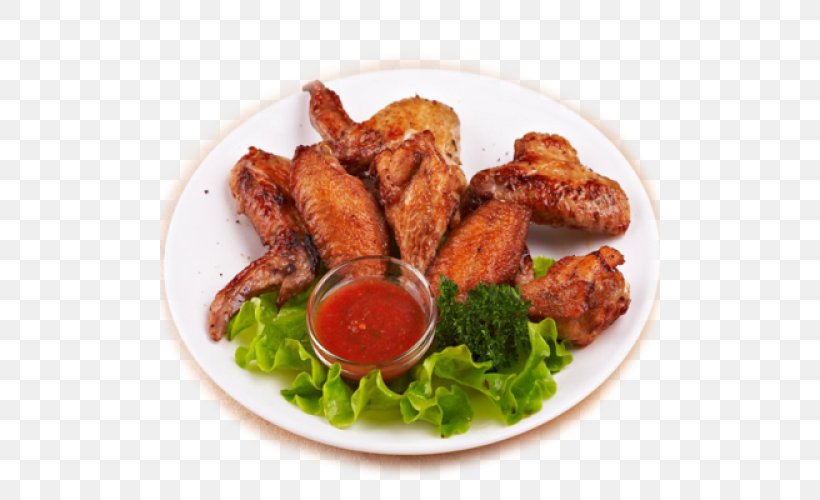 Fried Chicken Buffalo Wing Tandoori Chicken Barbecue, PNG, 500x500px, Fried Chicken, Animal Source Foods, Appetizer, Barbecue, Buffalo Wing Download Free