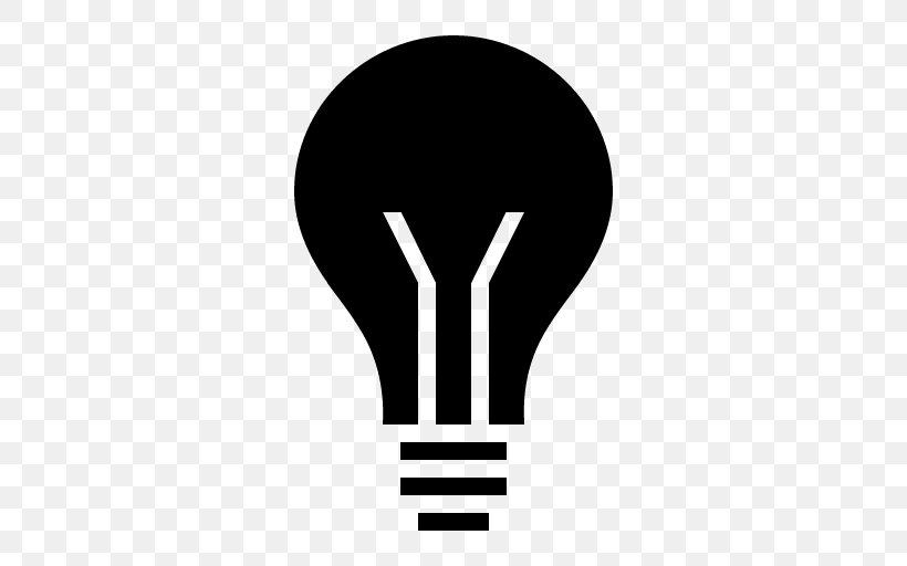 Incandescent Light Bulb Clip Art, PNG, 512x512px, Incandescent Light Bulb, Black, Black And White, Brand, Business Download Free