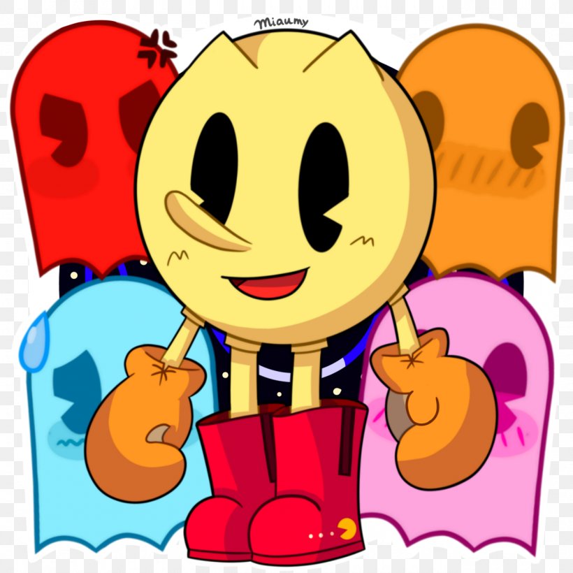 Pacman Background, PNG, 1280x1280px, Pacman, Art Museum, Artist, Cartoon, Cheek Download Free