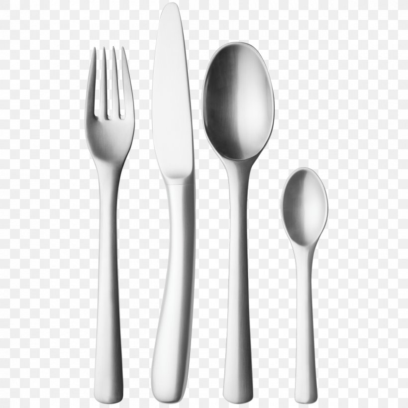 Knife Cutlery Stainless Steel Fork Spoon, PNG, 1200x1200px, Knife, Black And White, Cutlery, Fork, Georg Jensen Download Free
