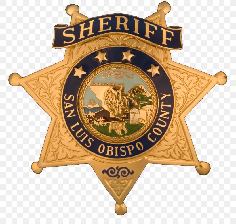 San Luis Obispo Sheriff Santa Barbara County, California Police Law Enforcement Agency, PNG, 800x780px, San Luis Obispo, Badge, California, Christmas Ornament, Court Download Free