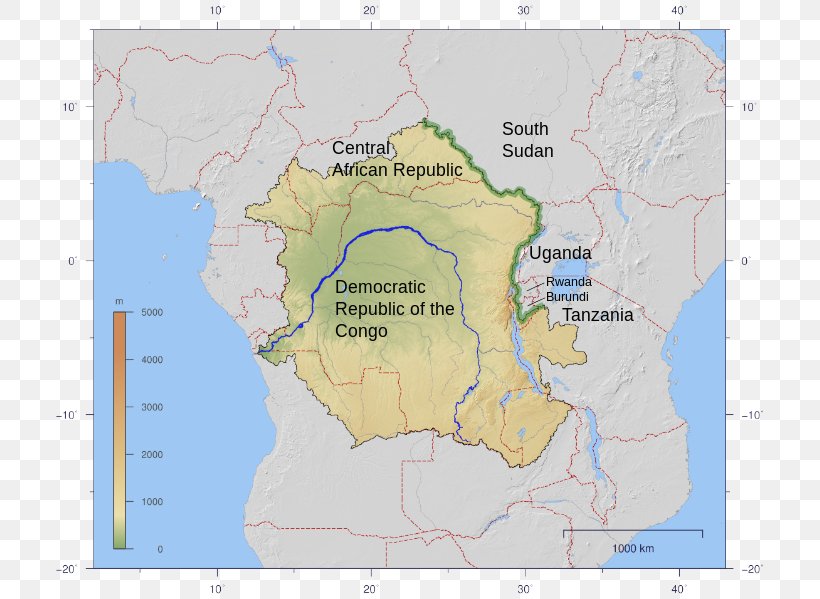 Congo River Nile Uele River Kongo Central, PNG, 721x599px, Congo River, Africa, Area, Atlas, Congo Download Free