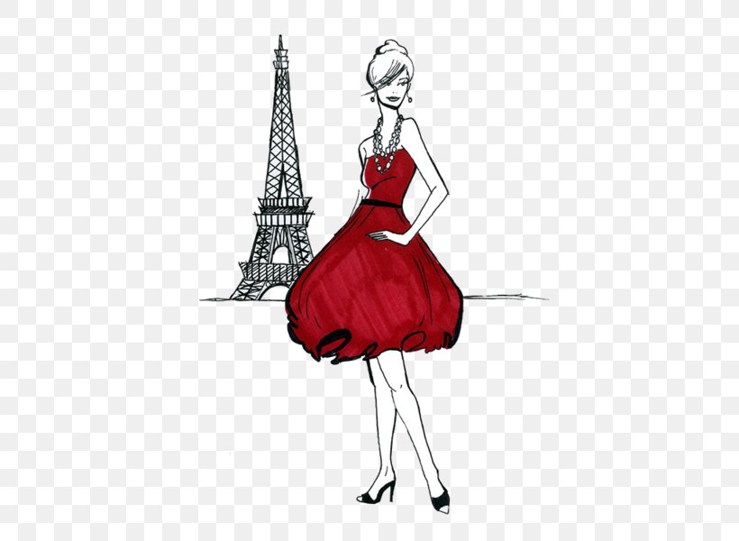 Paris Fashion Week Fashion Illustration, PNG, 514x600px, Paris, Art, Black And White, Clothing, Costume Download Free