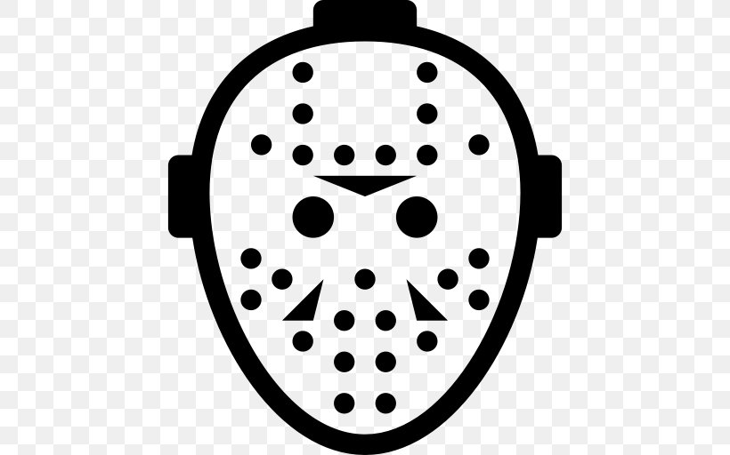 Jason Voorhees Mask Clip Art, PNG, 512x512px, Jason Voorhees, Black And White, Face, Friday The 13th, Halloween Download Free