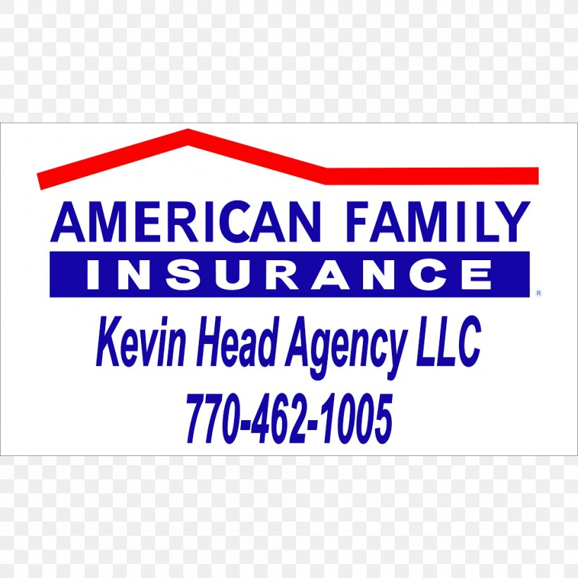 American Family Insurance, PNG, 1000x1000px, American Family Insurance, Advertising, Area, Banner, Blue Download Free