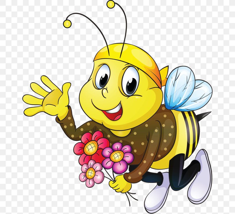 Beehive Insect Clip Art, PNG, 666x745px, Bee, Art, Beehive, Bumblebee, Cartoon Download Free