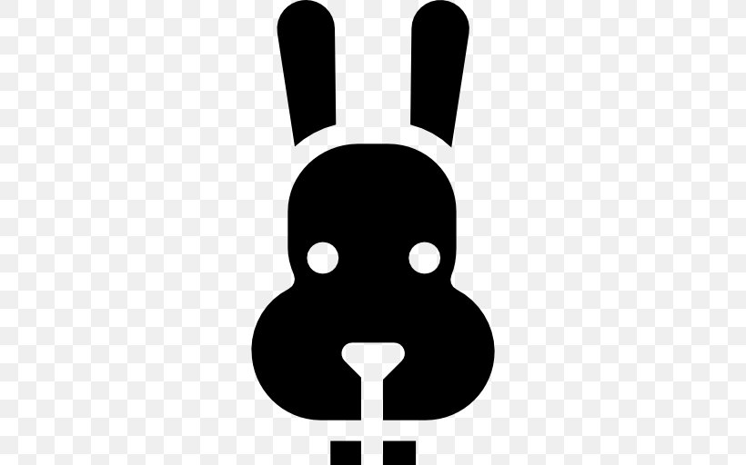 Rabbit Animal Clip Art, PNG, 512x512px, Rabbit, Animal, Black, Black And White, Mammal Download Free