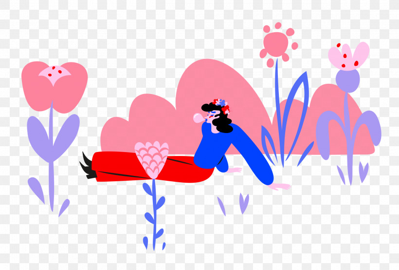 Alone Time Park Flower, PNG, 2500x1691px, Alone Time, Cartoon, Character, Flower, Heart Download Free