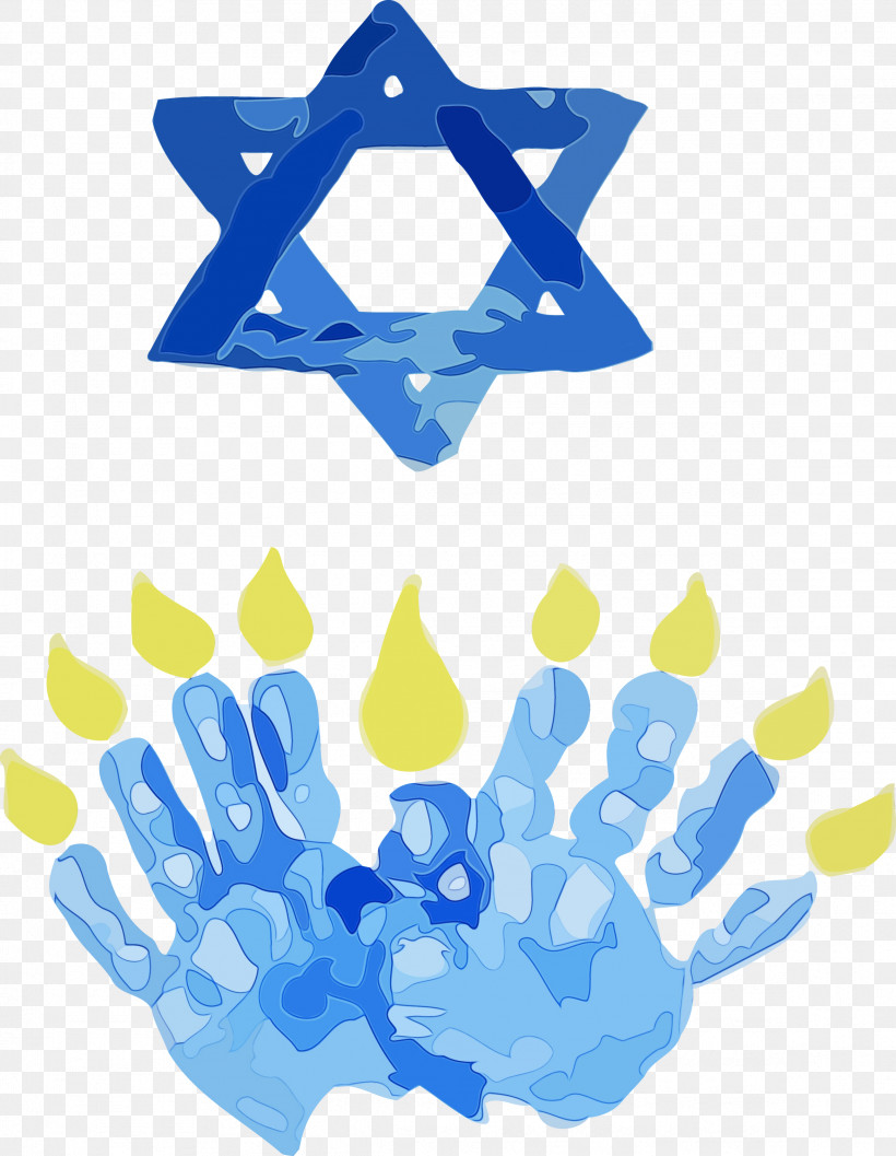 Electric Blue, PNG, 2327x3000px, Hanukkah Star, Electric Blue, Hanukkah, Happy Hanukkah, Paint Download Free
